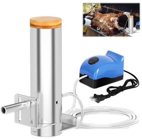 Rostfritt stål kallröksgenerator, elektrisk rökgenerator för rökugn, kallrökare med pump, kalröksgenerator för kallrökning av fisk, kött, BBQ (trä)