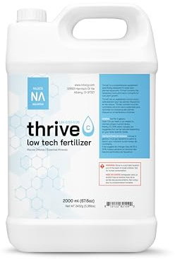 Thrive C Liquid Aquarium Plant Fertilizer – All in One Plant Food – 2000ml – Specialized Fertilizer for Low Tech Tanks – Comprehensive nutrients – Aquarium Nutrition