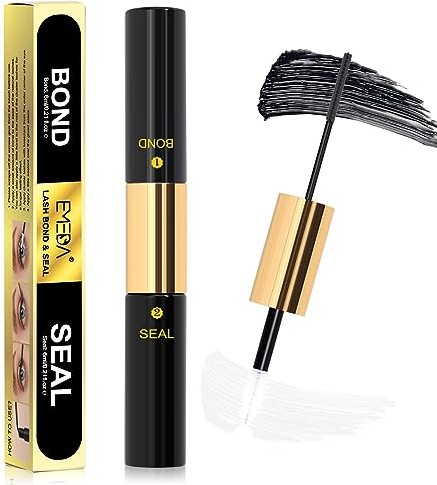 EMEDA Lash Bond and Seal for Cluster Lashes Pegamento y Sellador de Pestañas en Racimo Adhesión y Sellado DIY para Grupos de Pestañas Individuales Eyelash Bond and Seal 12ml