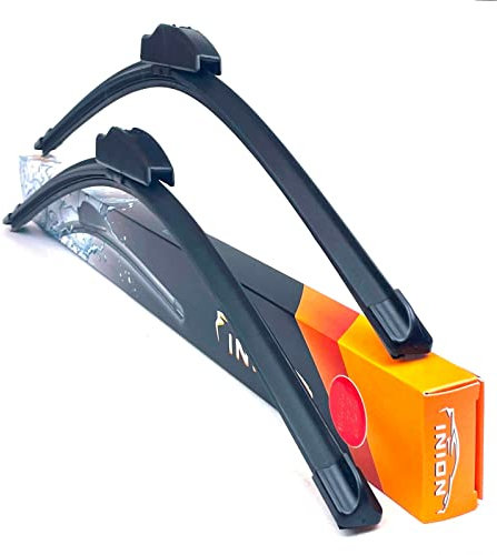 Front Scheibenwischer kompatibel mit TOYOTA Yaris P1 Bj. 1999.01-2005.08 / Länge 530 mm, 350 mm - INION