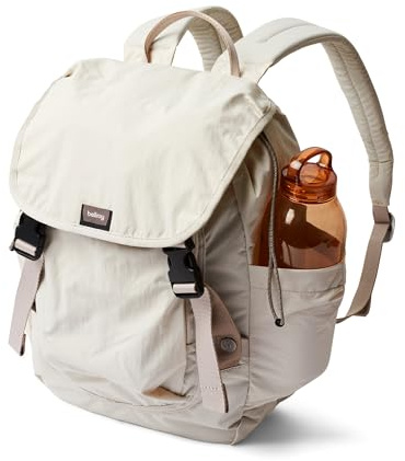 Bellroy Cinch Backpack (lightweight 20 liter backpack with external organization and adjustable shoulder straps) - Oat