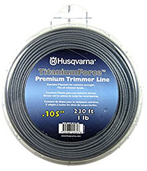 Husqvarna 639 00 51-05 TitaniumForce Trimmer Line - 1-Pound .105-Inch