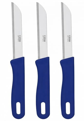 Rena Germany 3 Piece Set of Fruit/Vegetable Kitchen Knives