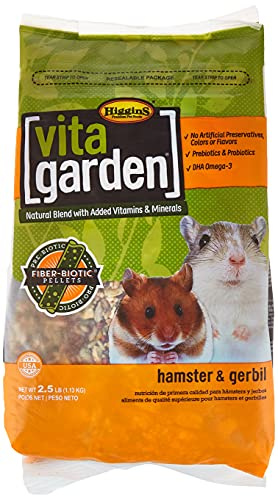 Higgins Vita Garden Hamster- & Rennmausfutter, 1,1 kg, groß