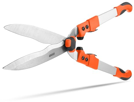 STOCKER Tagliasiepi telescopico Lama ondulata 87 cm