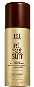 JET SET SUN - Brume Bronzante Instantanée, Visage et Corps, Spray Autobronzant Non comédogène 50ml