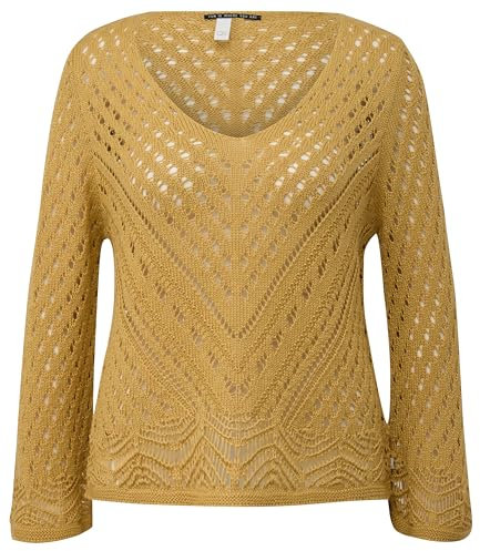 QS Pullover mit Ajour Muster