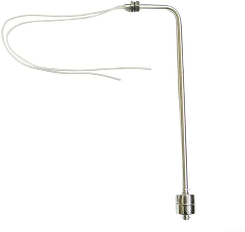 Interruttore galleggiante tipo L, in acciaio inox 304, interruttore a galleggiante ad angolo retto, sensore di livello dell'acqua liquida, per elettrico, drenaggio, controllo del livello e allarme