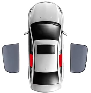 Cache Soleil Fenêtre Voiture Pour Mitsubishi Pour Lancer Pour EVO X 2007-2016 Rideau Pare-brise Avant Et Arrière Bébé Pare-soleil Voiture(2PCS Rear)