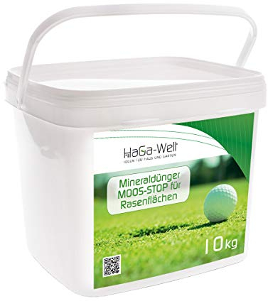 Engrais minéral Moos Stop pour pelouse, 10 kg