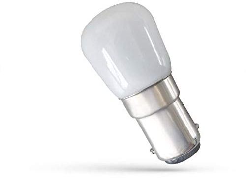NCC-Licht LED Leuchtmittel mini Röhre T23 Nähmaschine 2W BA15d B15d matt warmweiß 3000K