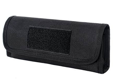 DONGKER Fusil de Chasse Tactique,Support de Rechargement de Cartouche de Fusil de Chasse 18 Cartouches,Étui de Transport de Cartouche Balle de Fusil Chasse pour 12G