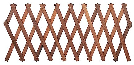 Valla de Enrejado, Extendida a 120 X 35 Cm, 155 X 30 Cm, 180 X 25 Cm Pared de Celosía de Madera, Pino Ampliable Planta Enrejado Soporte Vides Flores Escalada para Habitación