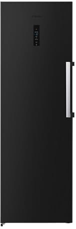 Teknix TH60TNFBIX Tall Freestanding Freezer - Upright with 274 Litre Capacity - No Frost - Suitable for Outbuildings - Metal Tech Cooling - Black Stainless Steel, 185.5H x 65.1D x 59.5W (cm)