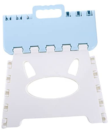 Cabilock Portable Folding Stool for Outdoor Camping Lightweight Plastic Stool for Use As Stepping