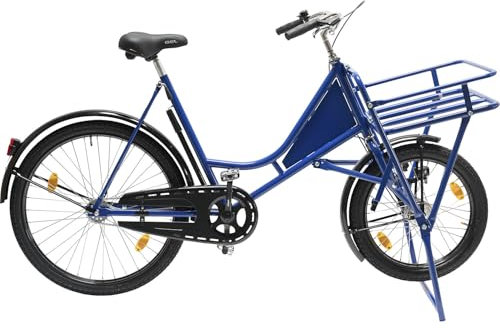 kaiserkraft | Lastenfahrrad Classic | Stahl | Traglast 140 KG | Blau