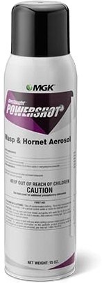 MGK Onslaught® PowerShot Wasp & Hornet Aerosol | Kills Wasps and Hornets | Wasp and Hornet Spray | Non-Staining | Water-Based Formula | Ready-to-use Aerosol | 15 Ounces