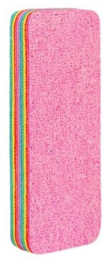 Paños de cocina de 12 capas de trapo de limpieza de arco iris para lavar platos, ollas, paños de limpieza de trapo perezoso (17 x 7 cm)