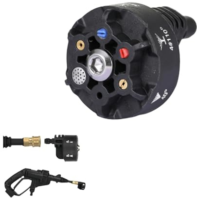 6 In1 Adjustable Nozzle,Watering Lance for Garden Hose,Sprinkler Attachment for Garden Hose,Garden Hose Connector,High Pressure Hose Attachment,Hosepipe Connectors,Hose Pipe Sprinkler,Spray Nozzle