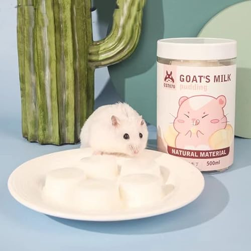 JONSANTYGFRY Nourriture pour Hamster Pudding au Lait de chèvre Nourriture pour Petits rongeurs