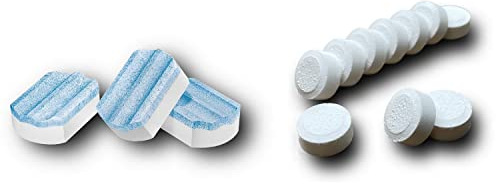 3 Entkalkungstabletten + 10 Reinigungstabletten passend für Bosch VeroCup 100, Reiniger und Entkalker Tabs (3a36 + 10x2,2)