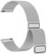 Amzpas Edelstahl Mesh Uhrenarmband 22mm 20mm Metall Ersatz Armband Magnetverschluss Smartwatch Schnellverschluss Watch Uhren Ersatzband für Damen Herren(20mm,Silber)
