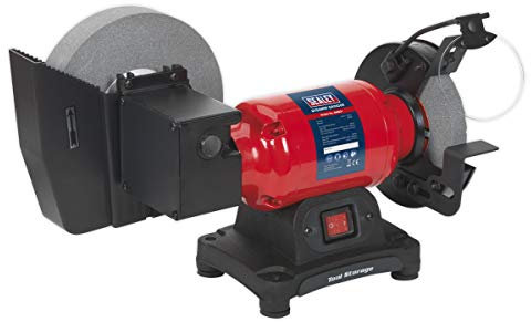 Sealey Sm521 Bench Grinder Wet and Dry 200/150Mm 250W/230V