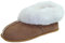 Harrys-Collection Damen Herren Hausschuhe aus Lammfell in 5 Farben, Farben:braun, Schuhgröße:41