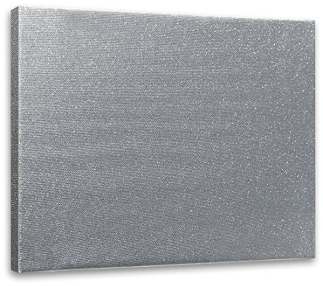 Arte & Arte 7842,0 kilram med duk för målare, trägran, silver, 70 x 50 x 1,7 cm