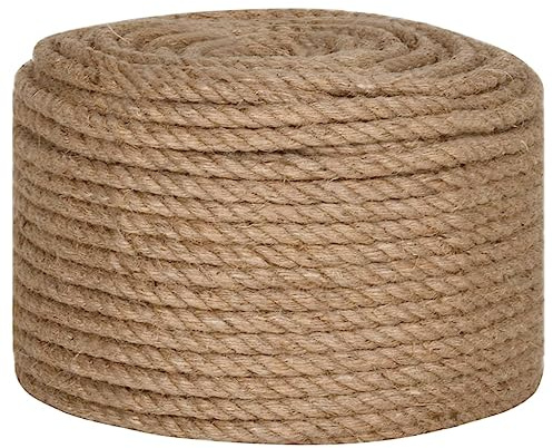 vidaXL Rep 100% Jute 14 mm 250 m
