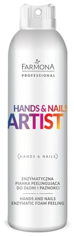 HANDS & NAILS ARTIST - Espuma exfoliante enzimática para manos y uñas, 150 ml