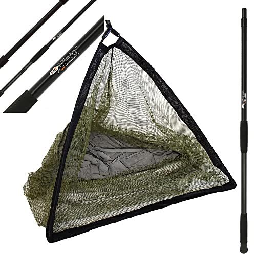 DNA Leisure 36 Carp Coarse Fishing Landing Net Metal Spreader with 2M Telescopic Handle