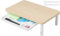 ETHU Monitorständer,3 Höhenverstellbarer (11, 13, 15 cm) Monitorständer mit Aufbewahrungsschublade, Desktop-Organizer für Büro und Zuhause, Ergonomischer Ständer für Computerdrucker Laptop PC