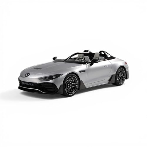 NZG Mercedes-AMG PureSpeed 1:18 modellbil – Premium Diecast Speedster miniatyr med Halo-Syr, öppningsdörrar, motorhuv och bagageutrymme, detaljerad interiör