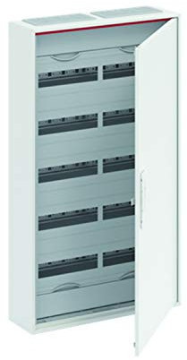 Quadro di distribuzione compatto CA26R per superficie, 5 righe, 120 moduli, distanza tra le file di 150 millimetri, porta in metallo, IP44 (Referenza: ABB 2CPX052237R9999)