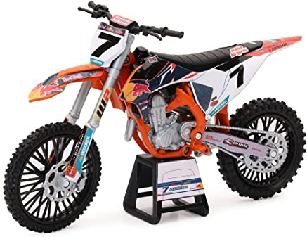 New Ray | Moto Miniature Kawasaki Race Team | Jason Anderson Réplique 1:12 | Modèle Réduit Métal | Moto Cross Supercross | Collection Officielle | Idée Cadeau Enfants et Adultes | Vert | Ages 12+