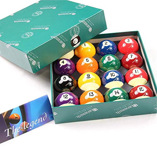 Aramith Premier 2 1/4 inch American Pool Spots and Stripes Balls