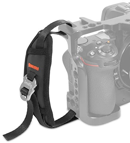 SMALLRIG Correa de Mano de 12mm de Ancho Hand Strap Compatible con Cage Cámara y Side Handle - PAC2456