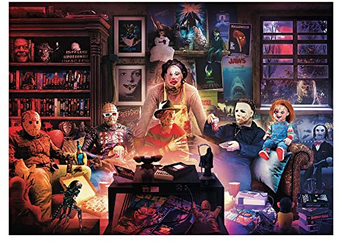 toynk Horror Night Watch Party 1000 Piece Pussel