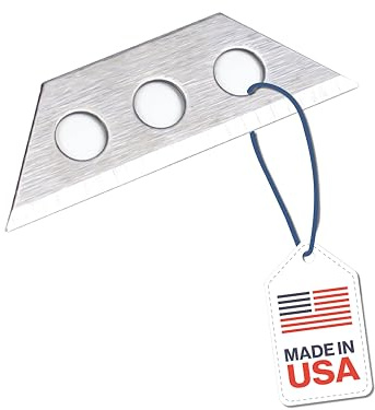 Excel Blades #96 Mini Utility Knife Blades, 10-Pack Premium Carbon Steel Box Cutter Blades for Box Cutter & Mini Utility Knife, Razor-Sharp Precision Replacement Utility Blade Refills, Made in USA