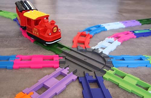 Mechanische Drehscheibe für die Dupo Eisenbahn (Hellgrau)