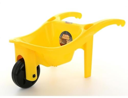 Polesie Brouette pour Enfants 39545 SandTastic, Jouets de Sable, Plastique, Coloris:jaunir