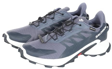 Salomon Supercross 4 GTX Herren Wanderschuh in Grau, Größe 11.5