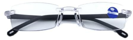 GEDRACKPMYN Lunettes de Lecture, Changement de Couleur, Anti-Bleu, Zoom Automatique, Lunettes de presbytie, Film Bleu, Anti-Fatigue oculaire