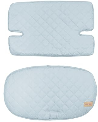 roba Cojín de Asiento - Funda de Asiento de 2 Piezas para todas Tronas Evolutivas Sit Up - Reductor de Asiento para Sillas de Bebé - Azul Claro