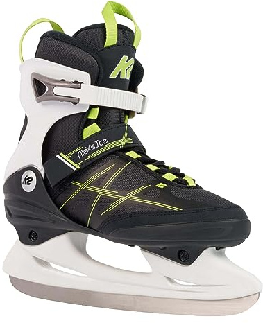 K2 Alexis - Zapatos de Hockey sobre Hielo para Mujer, Gris/Verde, Talla 7.5