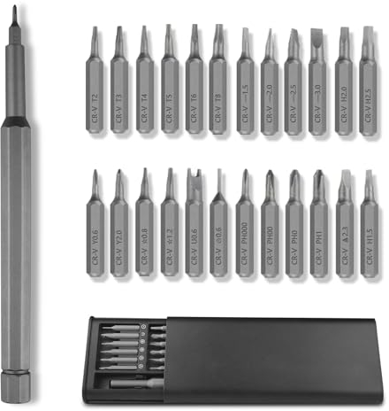 Feinmechaniker Schraubendreher Set, Mini Schraubenzieher Set, Feinmechaniker Werkzeug Set für Handys,Tablets,PCs,Brillen,Uhren usw.