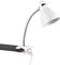 lightling Klemmleuchte Harley, mit Schnurschalter, fllexibel verstellbar, IP20 Indoor, exkl. 1 x E27 max. 10W, Ø 11 cm, Höhe 36 cm, Metall, weiß matt
