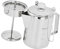 Zkydhbd Percolador de café con tapa con bisagras de acero inoxidable de 9 tazas de café de calentamiento rápido para acampar al aire libre y cerveza casera