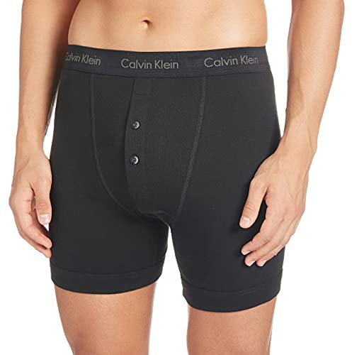 Calvin Klein Jeans Men's Basics Button Front Boxer Briefs (pack of 1)